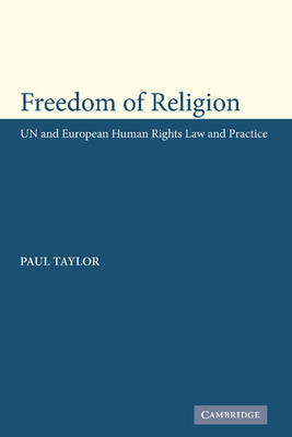 Freedom of Religion -  Paul M. Taylor