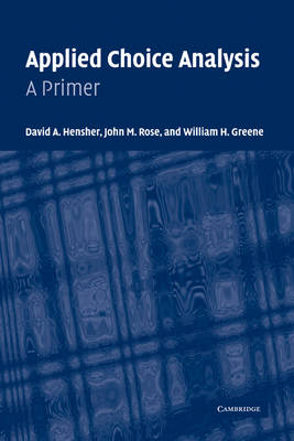 Applied Choice Analysis