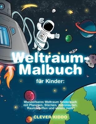 Weltraum-Malbuch für Kinder