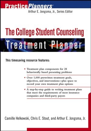 The College Student Counseling Treatment Planner - Camille Helkowski, Chris E. Stout, David J. Berghuis