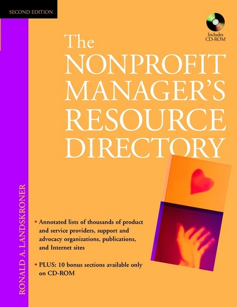 The Nonprofit Manager's Resource Directory - Ronald A. Landskroner