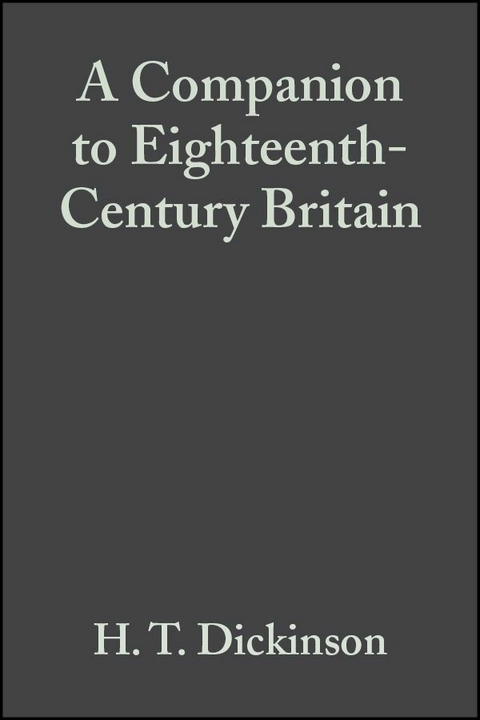 A Companion to Eighteenth-Century Britain - 
