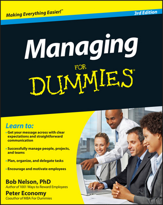 Managing For Dummies