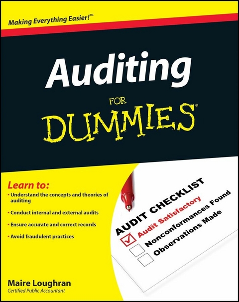 Auditing For Dummies - Maire Loughran