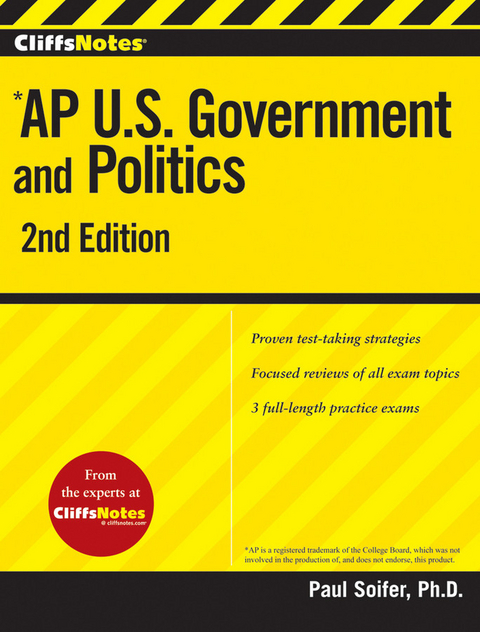 CliffsNotes AP U.S. Government and Politics -  Paul Soifer