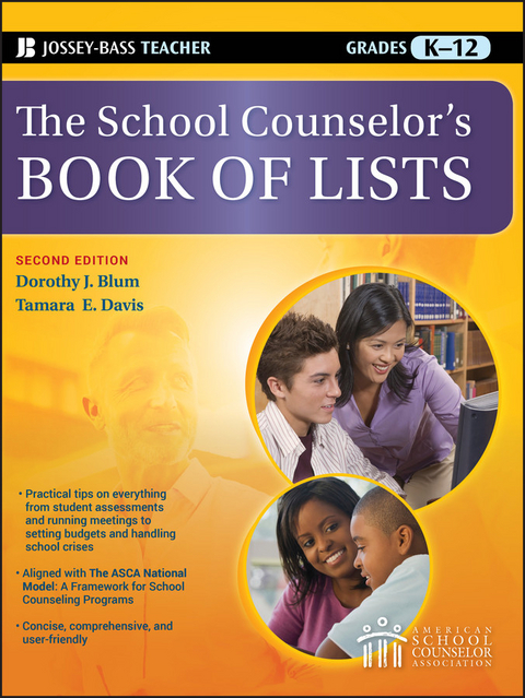 The School Counselor's Book of Lists - Dorothy J. Blum, Tamara E. Davis