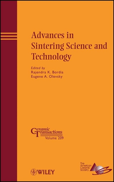 Advances in Sintering Science and Technology - 