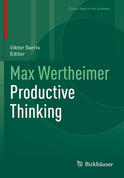 Max Wertheimer Productive Thinking - Max Wertheimer