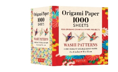 Origami Paper Washi Patterns 1,000 sheets 4" (10 cm) - 