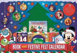 Disney: Book and Festive Felt Calendar