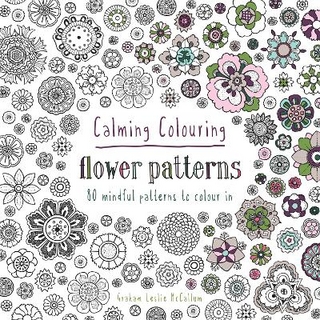 Calming Colouring Flower Patterns
