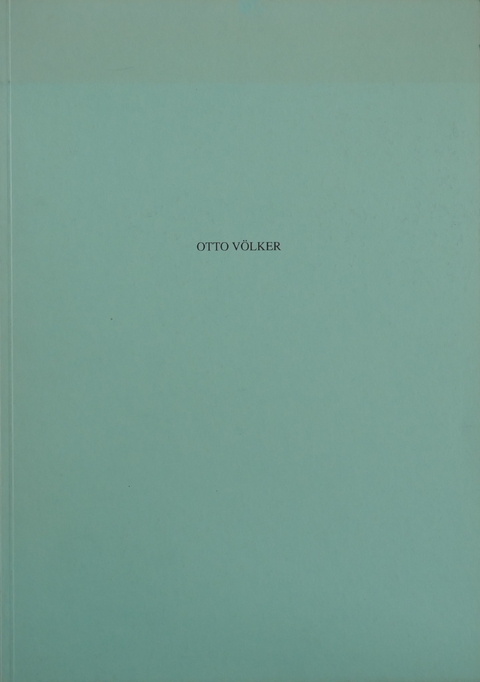 Otto V&ouml;lker - Knut Nievers