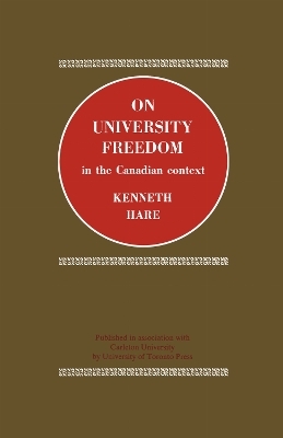 On University Freedom in the Canadian Context