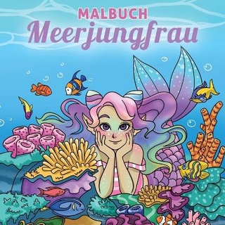 Malbuch Meerjungfrau