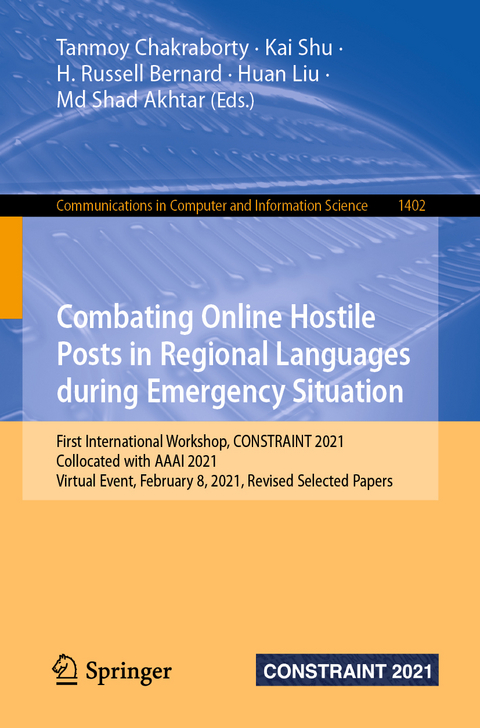 Combating Online Hostile Posts in Regional Languages during Emergency Situation - 