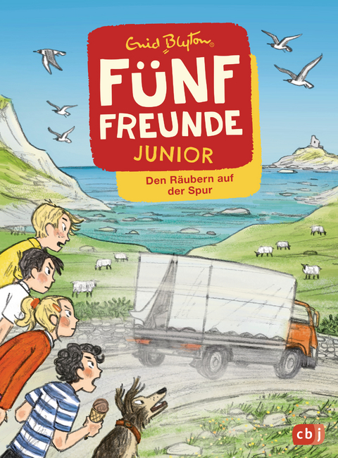 F&uuml;nf Freunde JUNIOR - Den R&auml;ubern auf der Spur - Enid Blyton