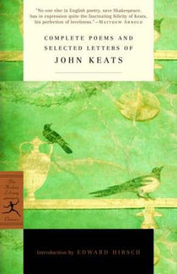 Complete Poems and Selected Letters of John Keats -  John Keats