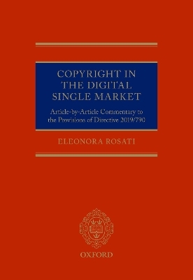 Copyright in the Digital Single Market