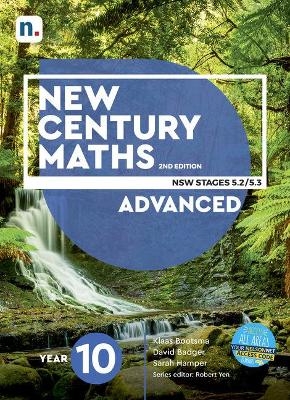 New Century Maths 10 Advanced NSW Stages 5.2/5.3 (Student Book with 1 Access Code)