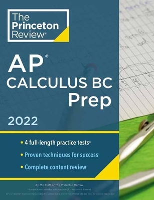 Princeton Review AP Calculus BC Prep, 2022 -  Princeton Review