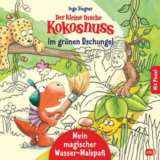 Der kleine Drache Kokosnuss – Mein magischer Wasser-Malspaß - Im grünen Dschungel