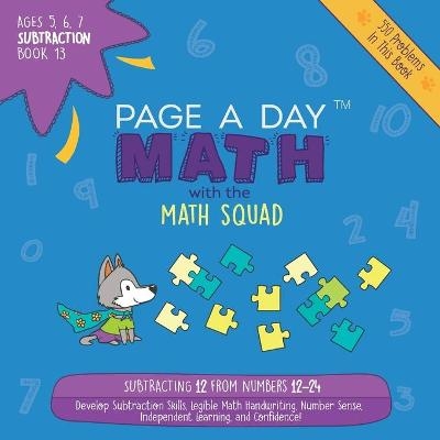 Page A Day Math Subtraction Book 13 - Janice Auerbach