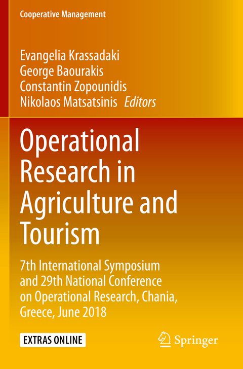 Operational Research in Agriculture and Tourism - 