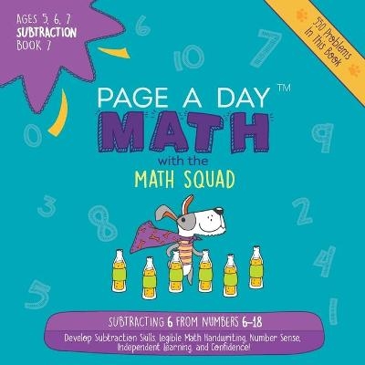 Page A Day Math Subtraction Book 7 - Janice Auerbach