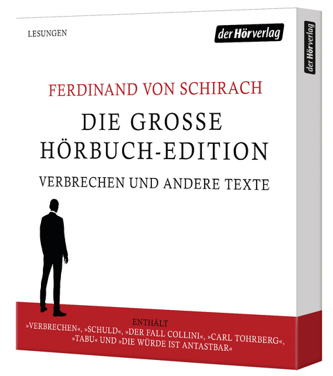 Die gro&szlig;e H&ouml;rbuch-Edition - Verbrechen und andere Texte - Ferdinand von Schirach