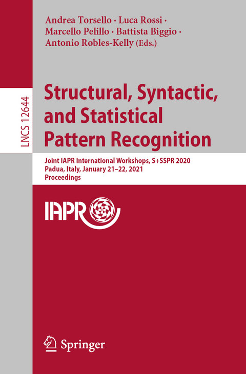 Structural, Syntactic, and Statistical Pattern Recognition - 