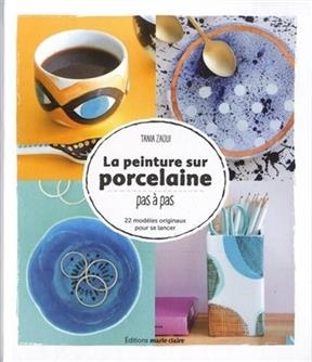 PEINTURE SUR PORCELAINE PAS A PAS