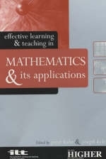 Effective Learning and Teaching in Mathematics and Its Applications - 
