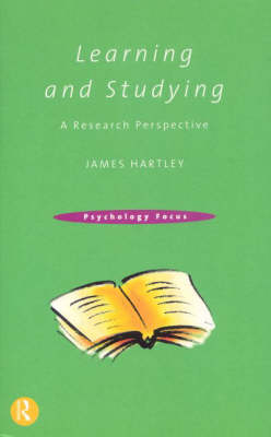 Learning and Studying -  James Hartley