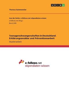 Teenagerschwangerschaften in Deutschland. Erkl&auml;rungsans&auml;tze und Pr&auml;ventionsarbeit - Theresa Sammereier