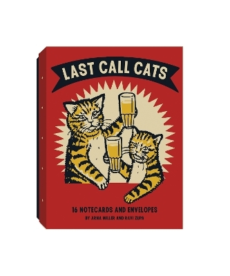 Last Call Cats Notecards - Arna Miller, Ravi Zupa