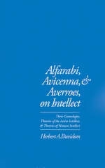 Alfarabi, Avicenna, and Averroes, on Intellect