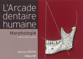 L'arcade dentaire humaine : morphologie - Maurice Cr&eacute;t&ocirc;t