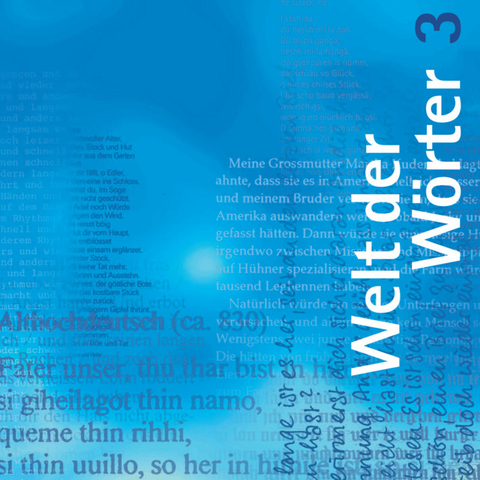 Welt der W&ouml;rter 3 / Audio-CD - Walter Fl&uuml;ckiger, Max Huwyler