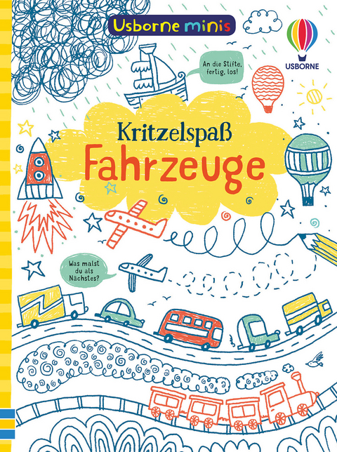 Usborne Minis: Kritzelspa&szlig; Fahrzeuge - Simon Tudhope