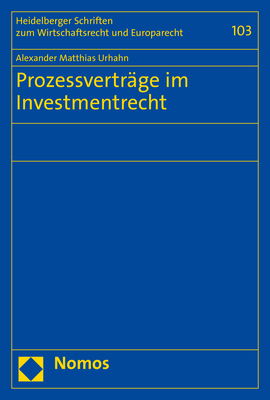 Prozessvertr&auml;ge im Investmentrecht - 