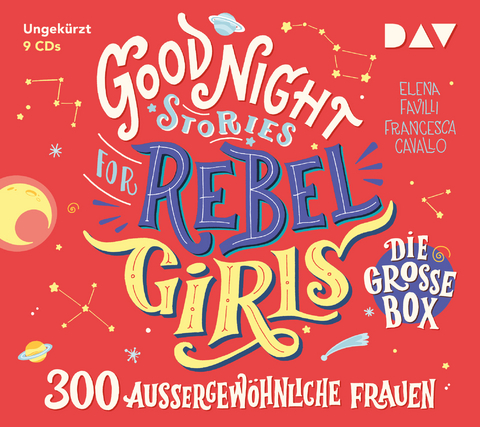 Good Night Stories for Rebel Girls &ndash; Die gro&szlig;e Box - Elena Favilli, Francesca Cavallo
