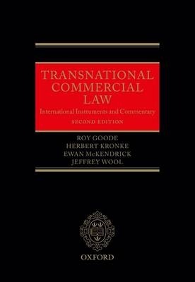 Transnational Commercial Law -  Roy Goode,  Herbert Kronke,  Ewan McKendrick,  Jeffrey Wool