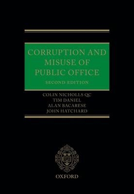 Corruption and Misuse of Public Office