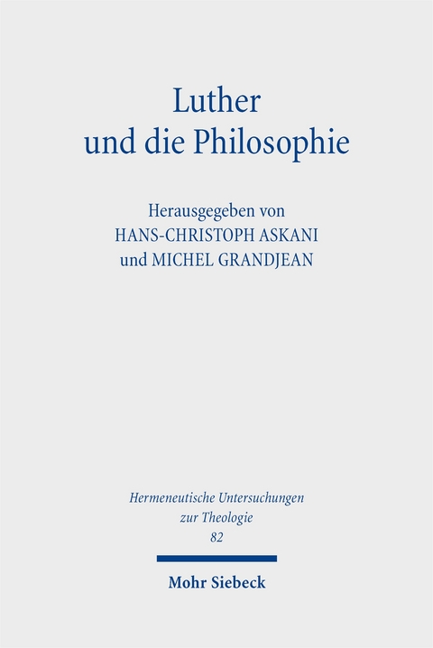 Luther und die Philosophie - 