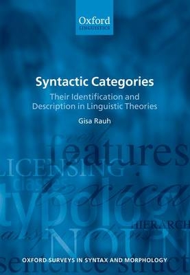 Syntactic Categories -  Gisa Rauh