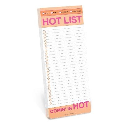 Knock Knock Hot List Make-a-List Pads - 