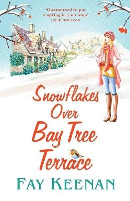 Snowflakes Over Bay Tree Terrace - Fay Keenan