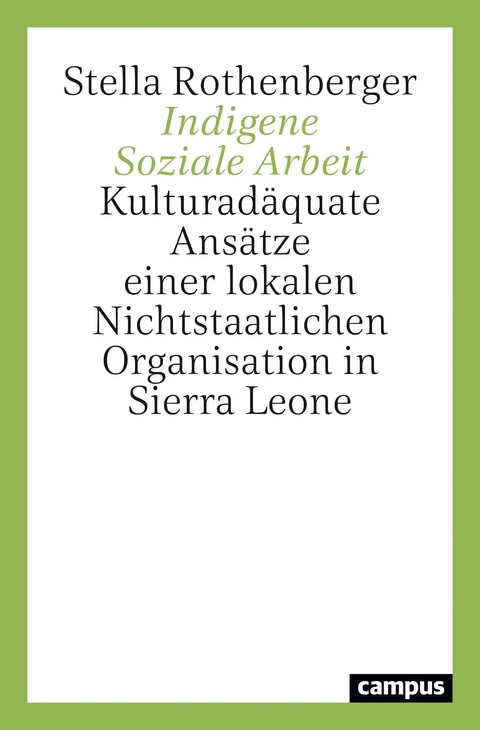 Indigene Soziale Arbeit - Stella Rothenberger