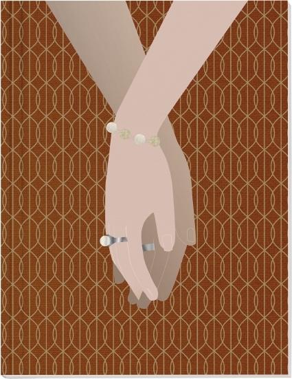 Die Macht der Liebe Gro&szlig;es Notizheft (A5) Motiv Hand in Hand