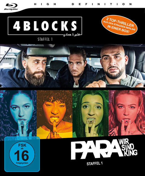 4 Blocks & Para - Bundle Staffel 1 Blu-ray (4 Blu-rays) - Marvin Kren, &Ouml;zg&uuml;r Yildirim